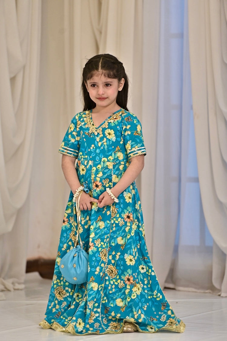 Blue Flora maxi ec26