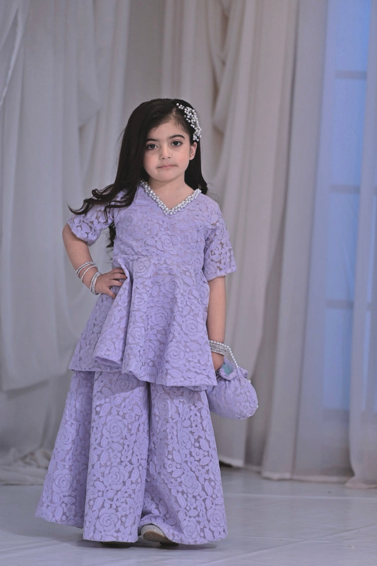 Chantille lace Lilac set ec26