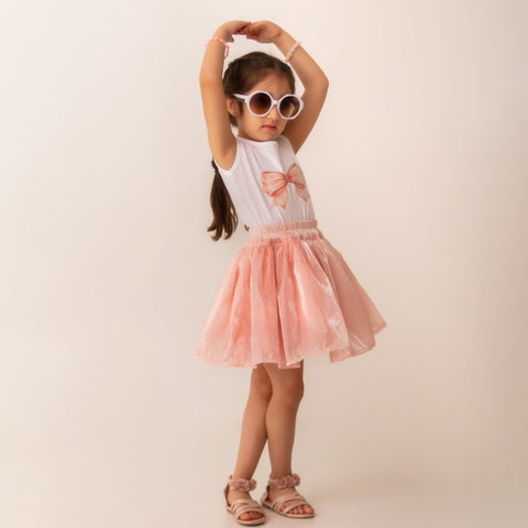 The Glitter Pink Bow set