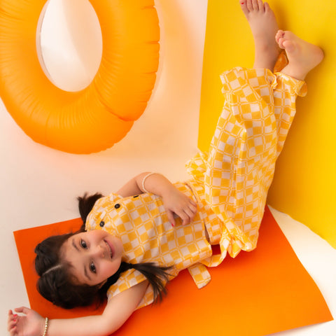 The Plaid Yellow Set