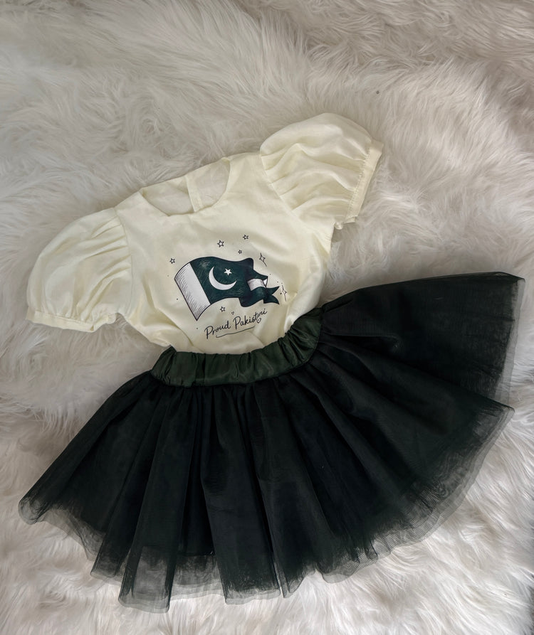 The Parcham skirt set