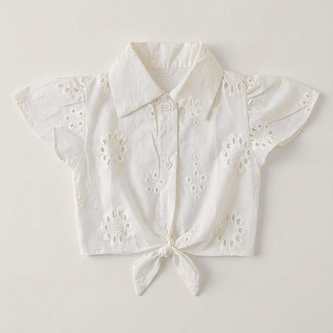 Offwhite chikankari top