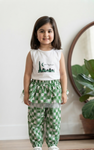 The Azadi Ruffle Trouser Set