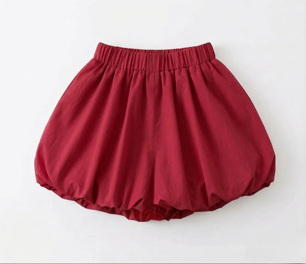 Bubble skirt Red