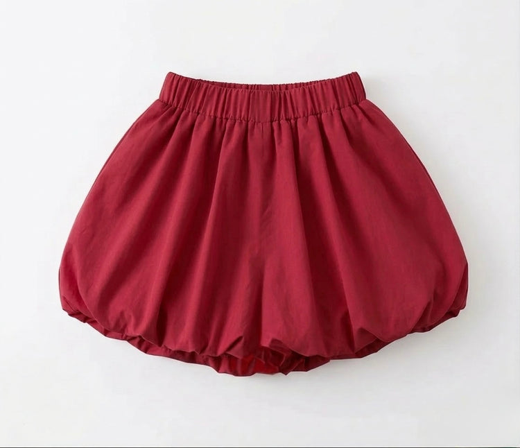 Bubble skirt Red