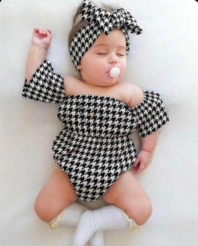 The Black Chic romper