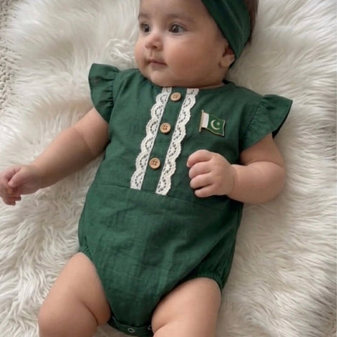 The Greeny Romper