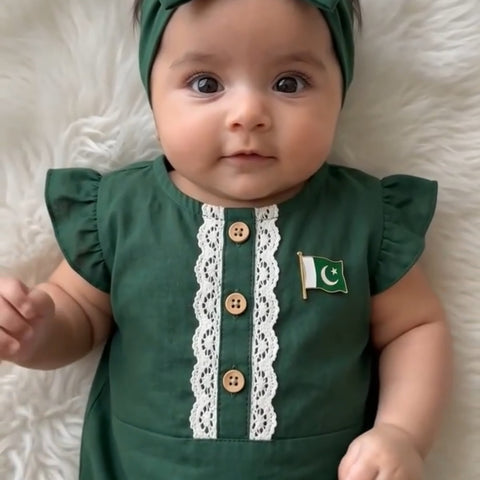 The Greeny Romper