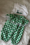 The Azadi Ruffle Trouser Set