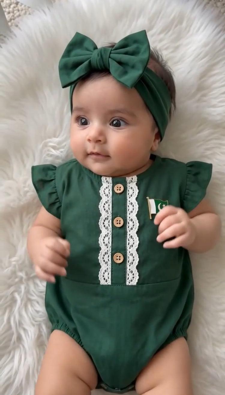 The Greeny Romper