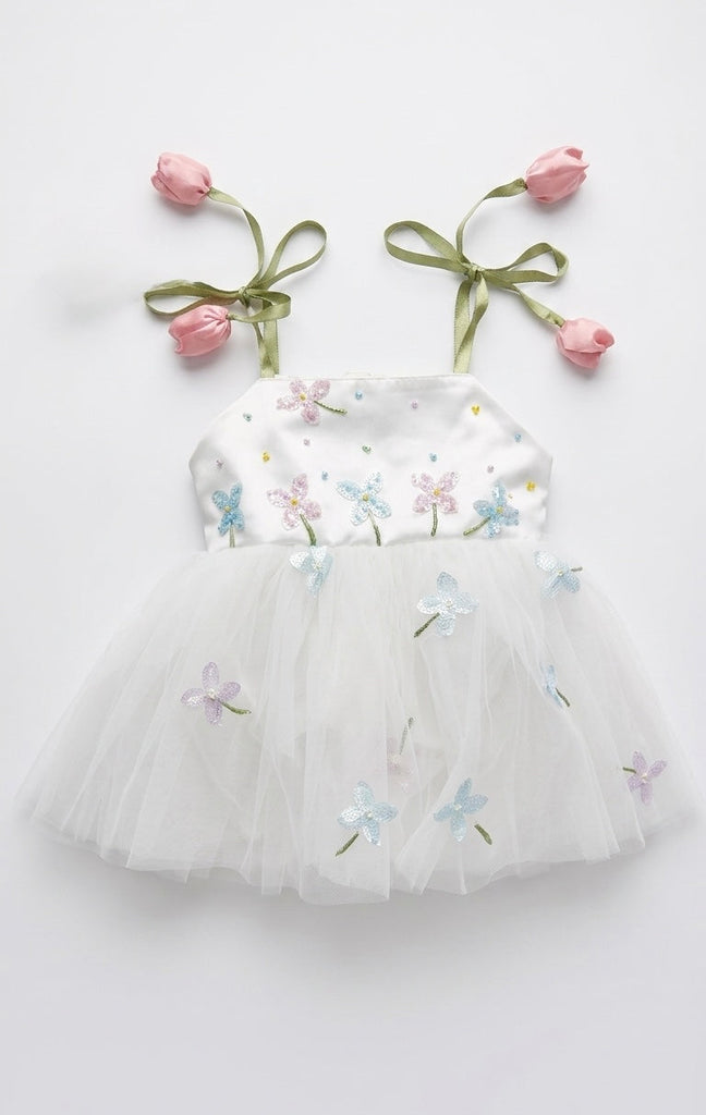 Tulip white Romper