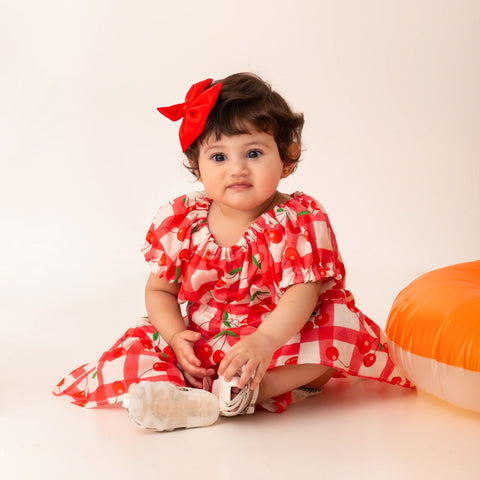 Cherry skirt set