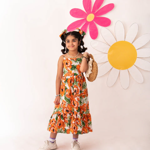 Petal dance dress
