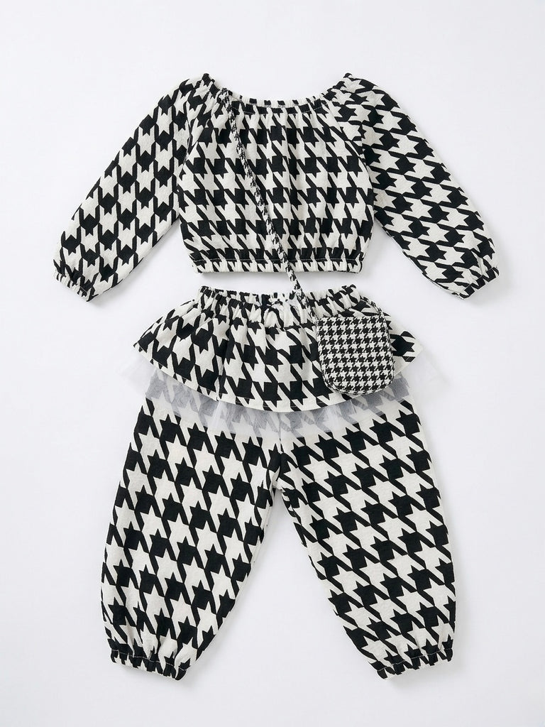 The Black Chic Trouser set