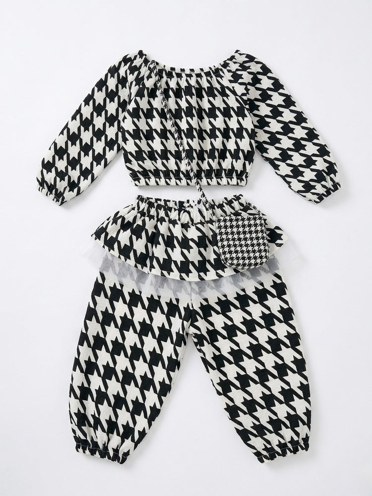 The Black Chic Trouser set