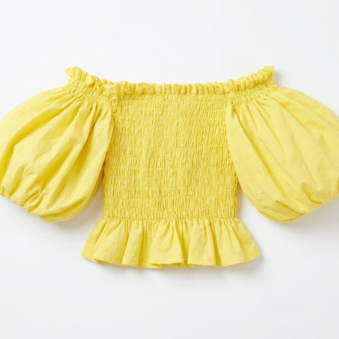 Gathered top lemon