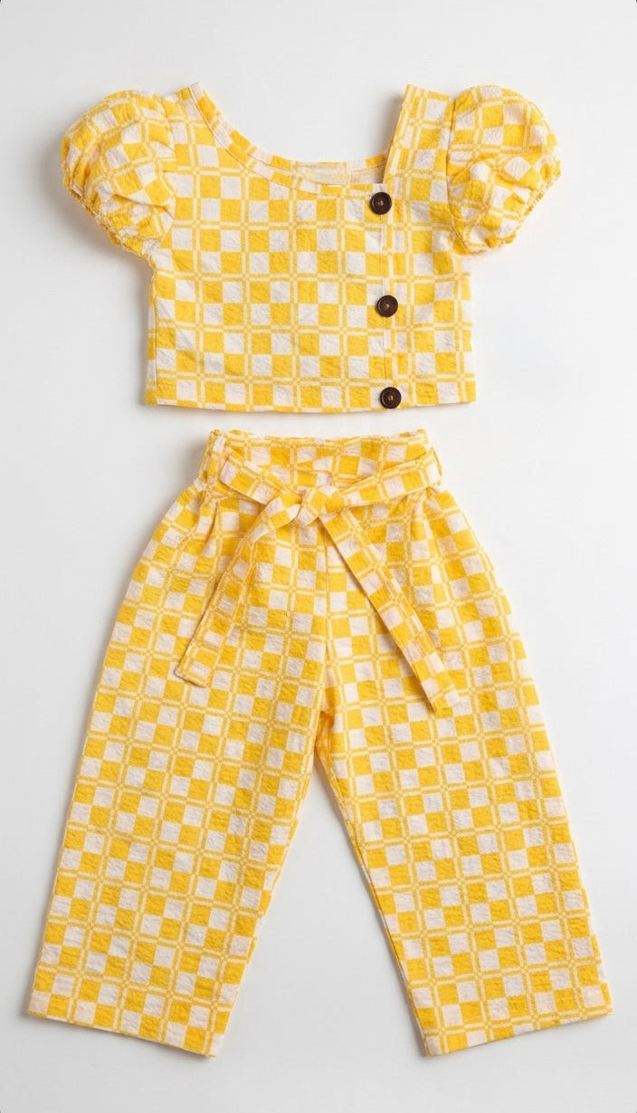 The Plaid Yellow Set