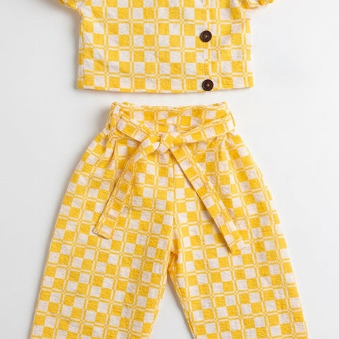 The Plaid Yellow Set
