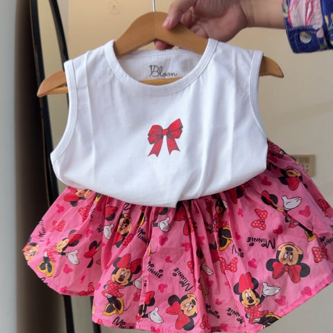The micky skirt set