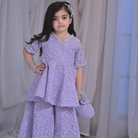 Chantille lace Lilac set ec26