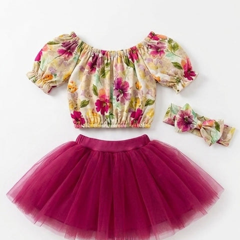 The Daisies skirt set