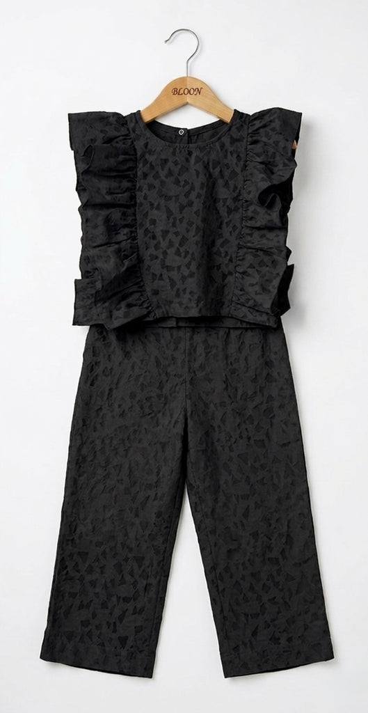 Night Black Trouser set