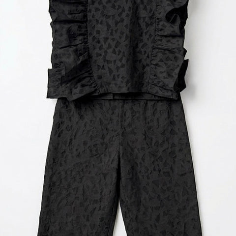 Night Black Trouser set