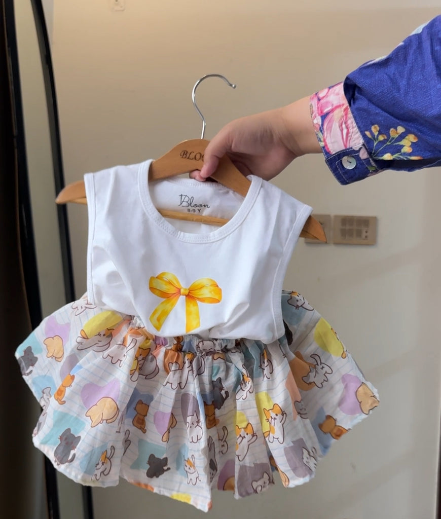 The Teddy skirt set