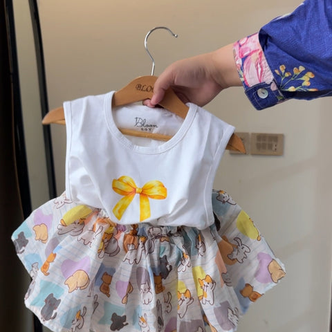 The Teddy skirt set