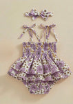 Lilac Meadows Romper