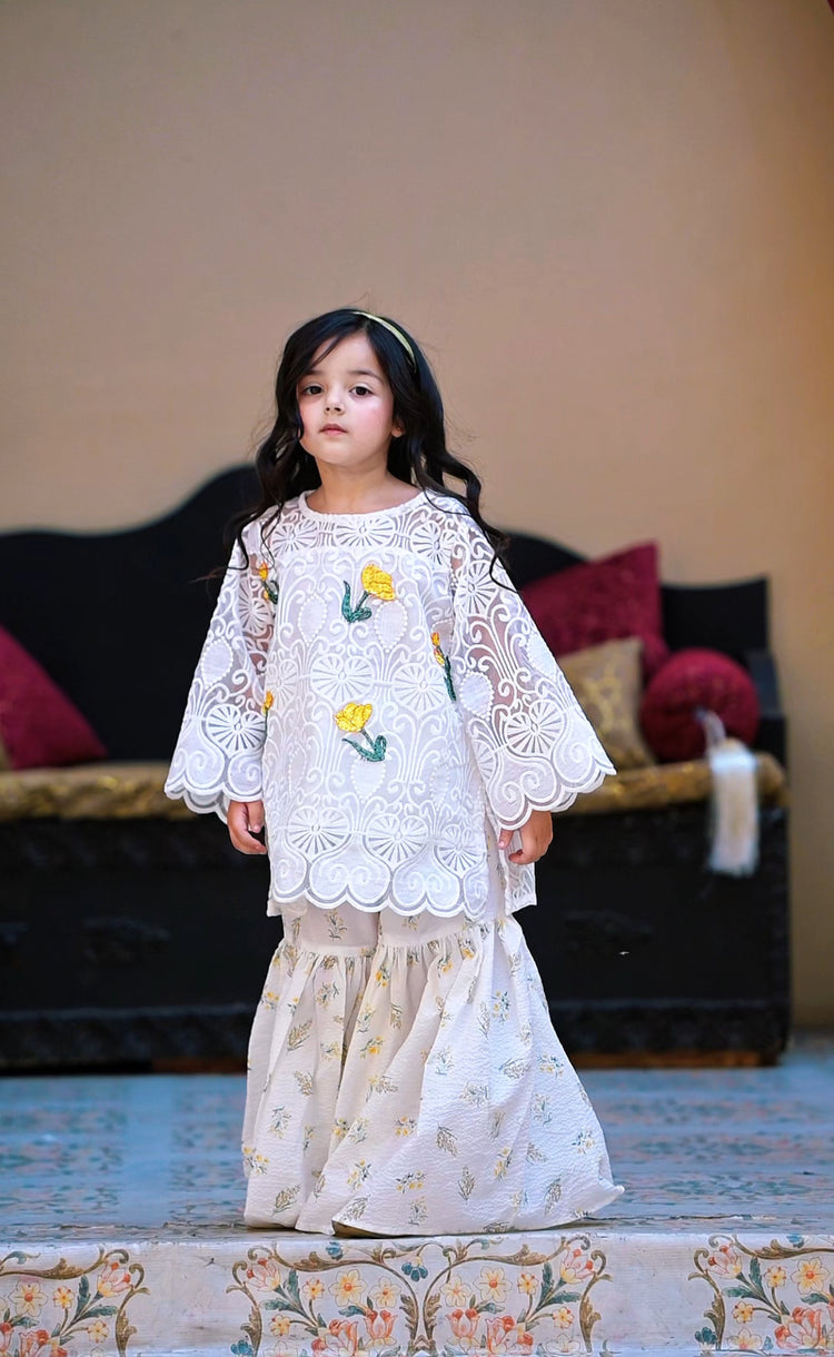The Garden Flora gharara set eac26