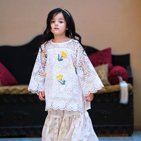 The Garden Flora gharara set eac26