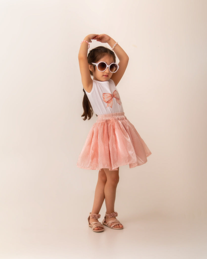 The Glitter Pink Bow set