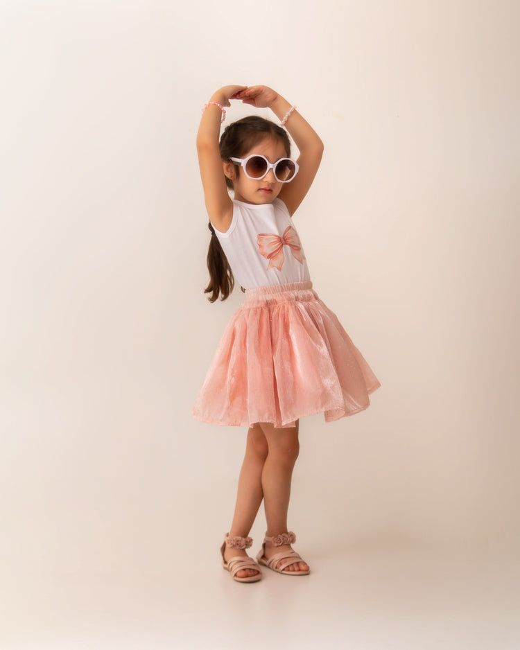 The Glitter Pink Bow set