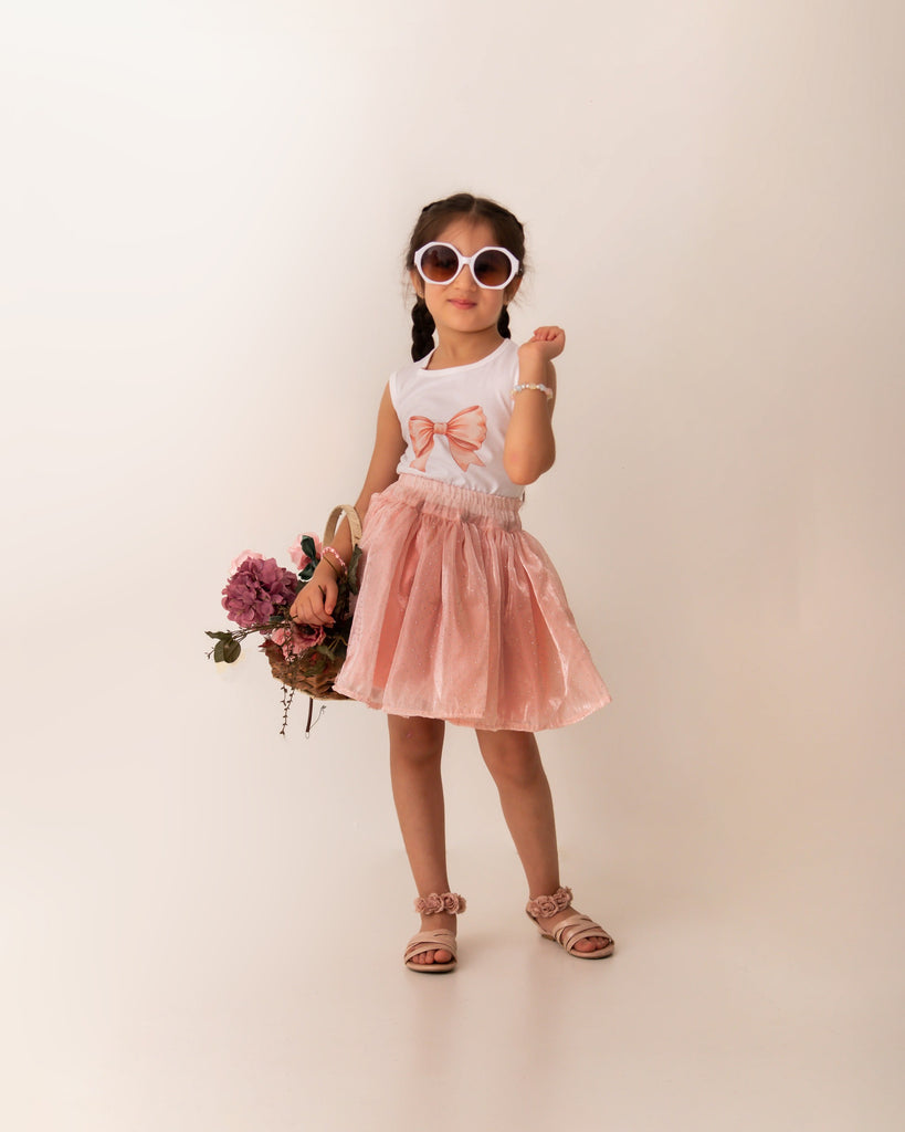 The Glitter Pink Bow set