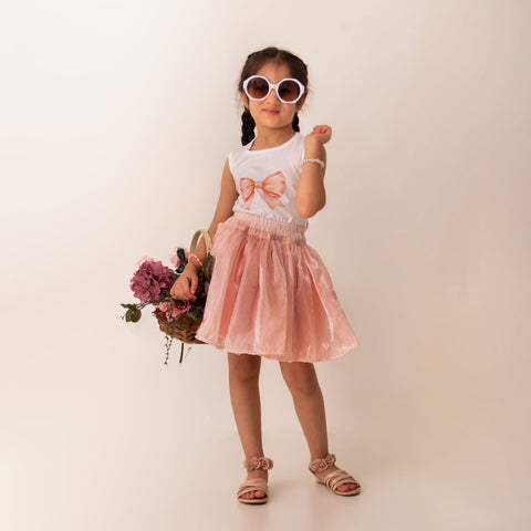 The Glitter Pink Bow set