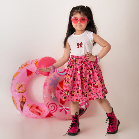 The micky skirt set