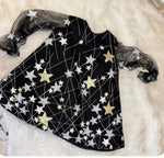 Galaxy midi dress