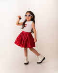 The Glazed cherry Skirt Sets